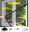 Fliegengitter Moskitonetz Insektenvorhang DIY Mückennetz 130x150