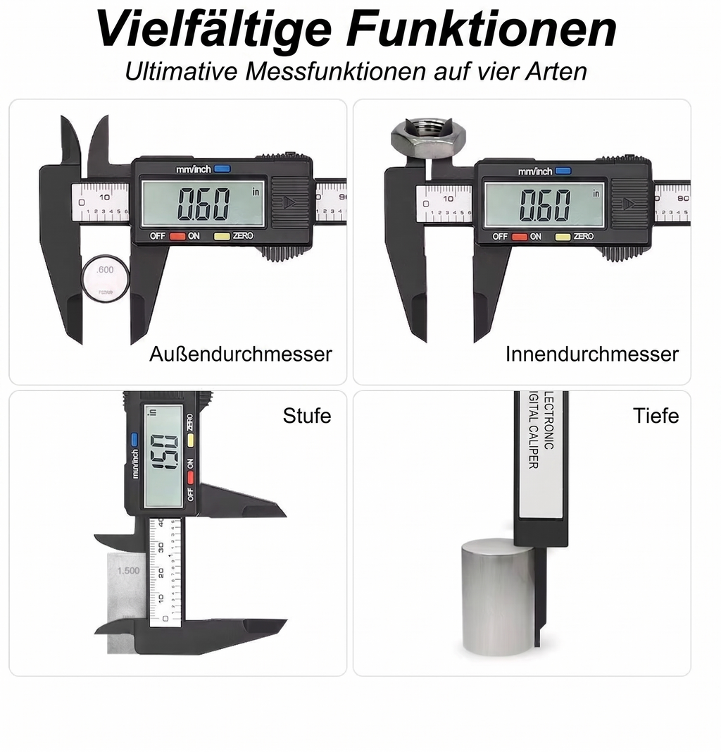 Digitaler Messschieber Schieblehre 0-150mm