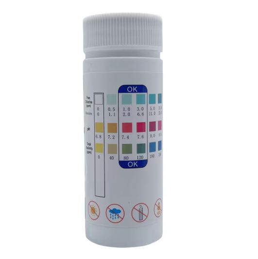 pH Teststreifen Wasser 3in1 – 50 Stück