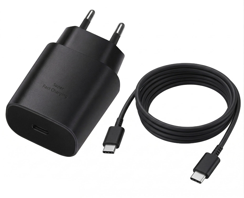Schnell Ladegerät 25 watt Für Samsung USB-C Netzteil Ladekabel Adapter Kabel