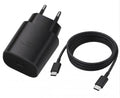 Schnell Ladegerät 25 watt Für Samsung USB-C Netzteil Ladekabel Adapter Kabel